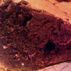 A picture of truffle cake.
