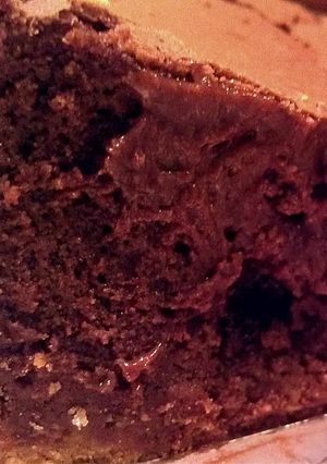 A picture of truffle cake.