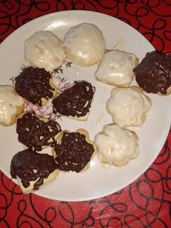 Una foto de Galletitas con baño de chocolate