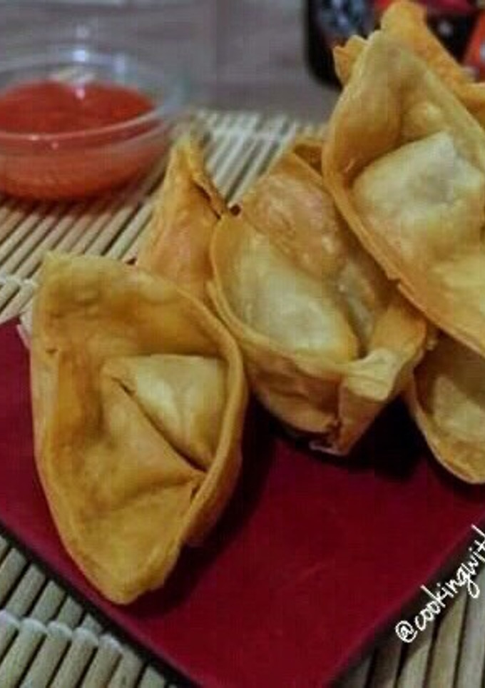 Foto resep Pangsit Ayam Goreng #StepbyStep