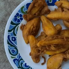 A picture of French fries pakoray.