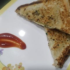 A picture of Garlic bread.