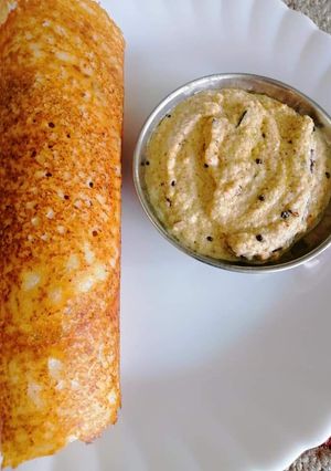 প্লেন ধোসা (plain dhosa recipe in Bengali) রেসিপির প্রধান ছবি