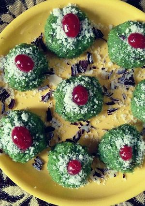 A picture of Coconut paan shots.