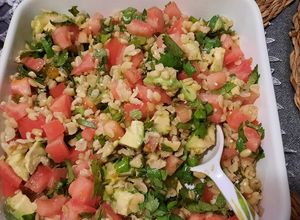 Una foto de Ensalada de Mote chileno