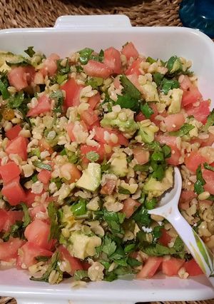 Una foto de Ensalada de Mote chileno