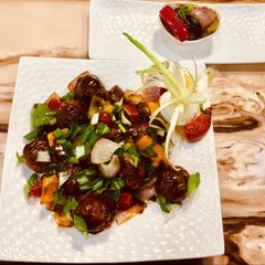 A picture of Chicken Manchurian.