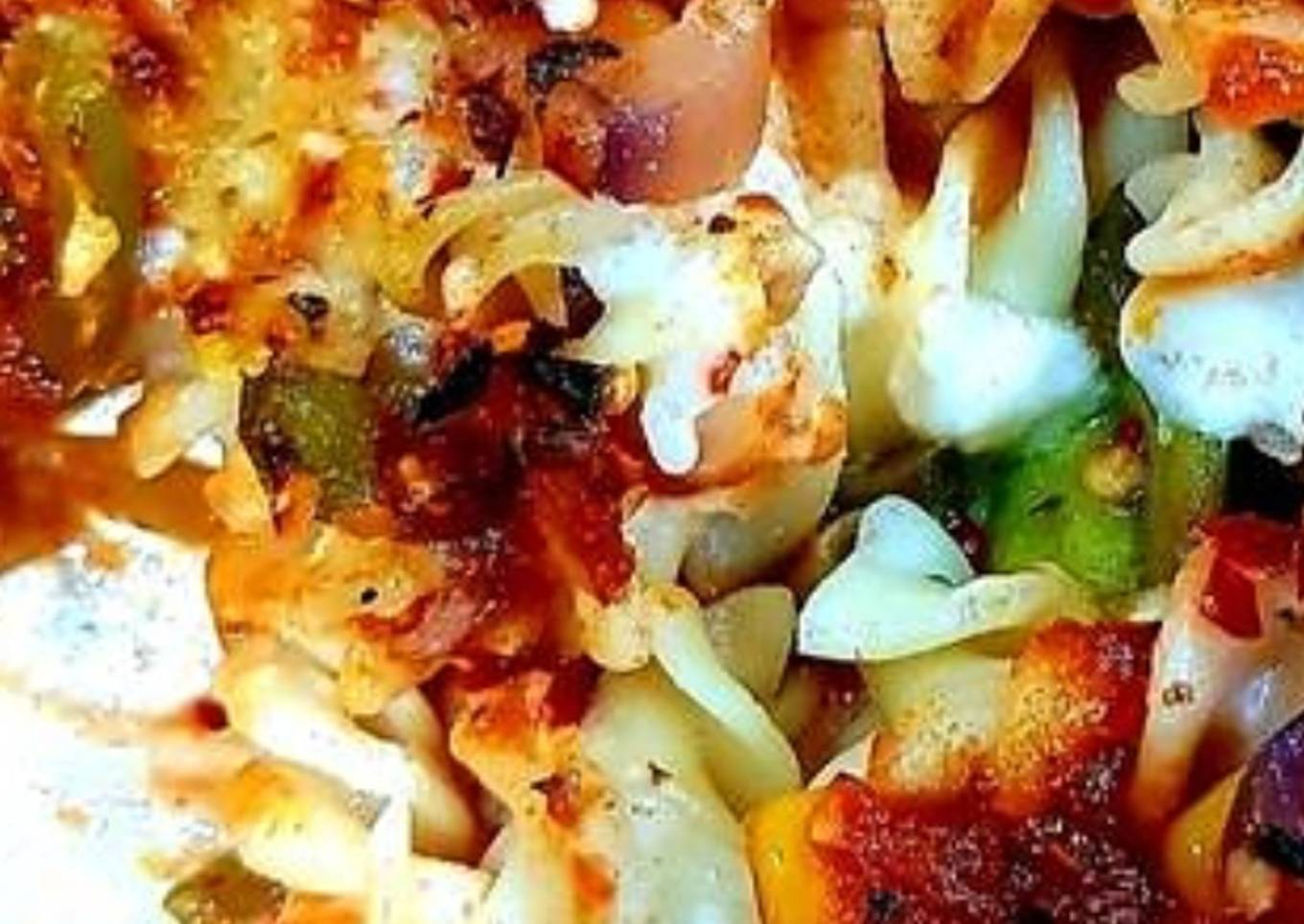 Red sauce pasta