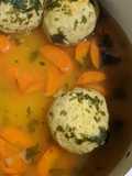 Vegetarian Matzo Ball Soup