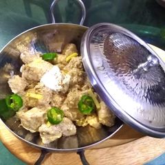 A picture of CHICKEN MALAI HANDI😋.