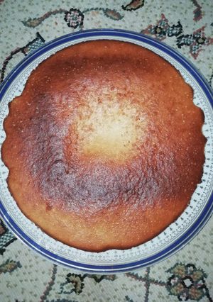 عکسی از دستور کیک اسفنجی 🥧