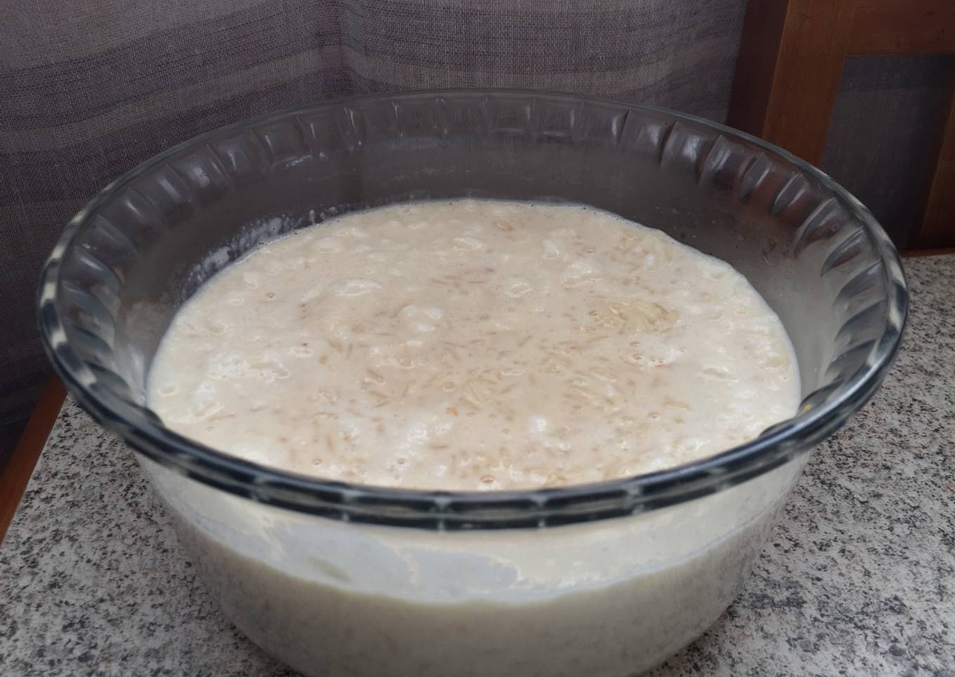 Arroz con leche cremoso