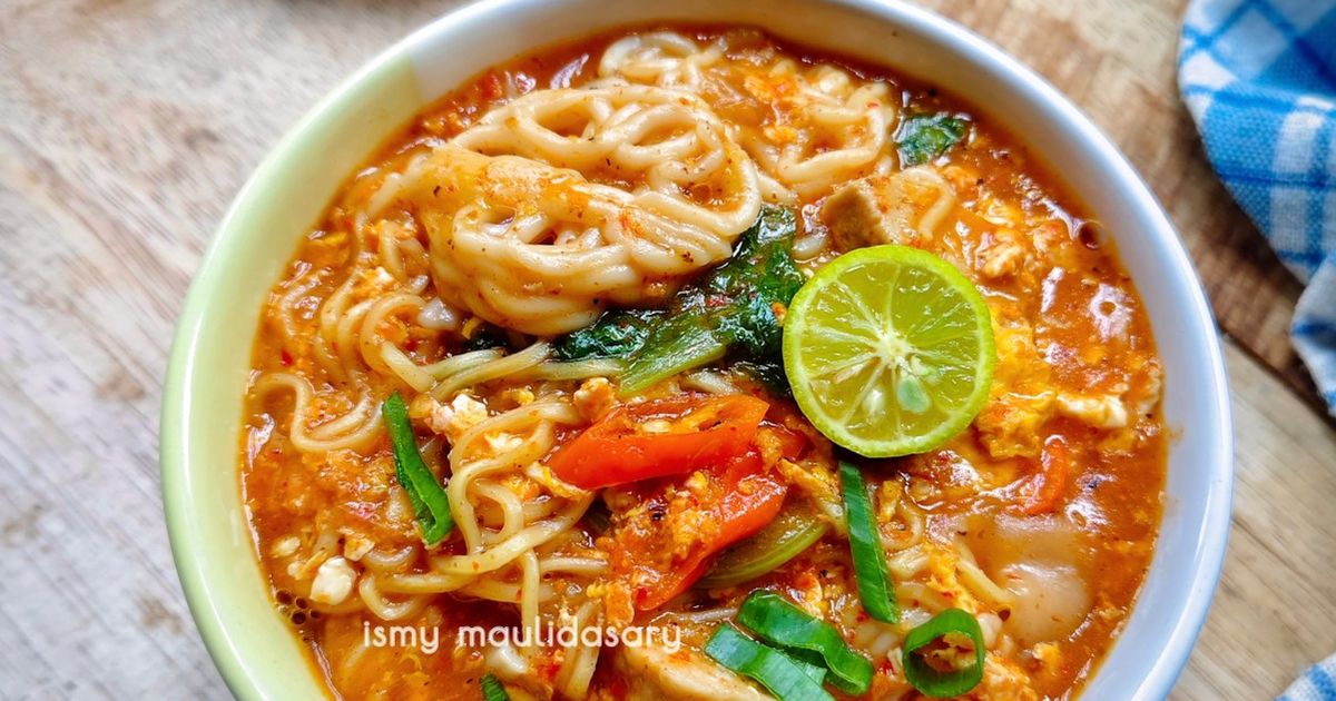 Seblak Mie Kuah Pedas