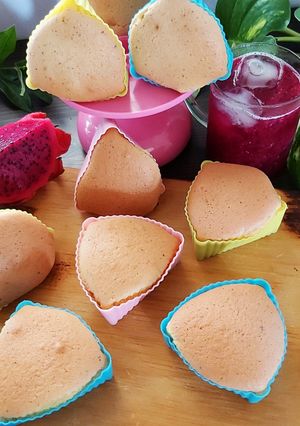 Foto resep Bolu mini Buah Naga