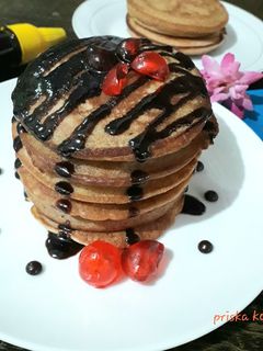 Foto resep Fluffy Pancake Coklat