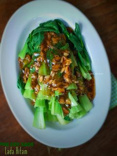 Foto resep Pok Coy Saos Lada Hitam