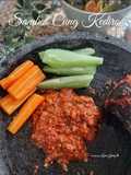 Sambal Cung Kediro