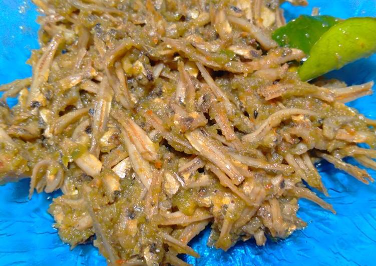 Resep Teri Sambal ijo, Bikin Ngiler