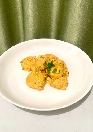 Foto resep Salted Egg Tofu ala Restaurant