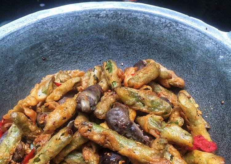 Resep Buncis Crispy Tumis Bawang Cabe Lezat