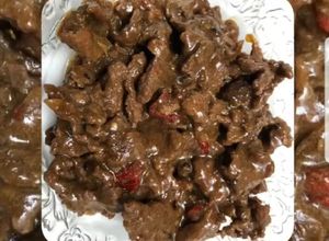 Foto resep Sapi Lada Hitam Saos Saori