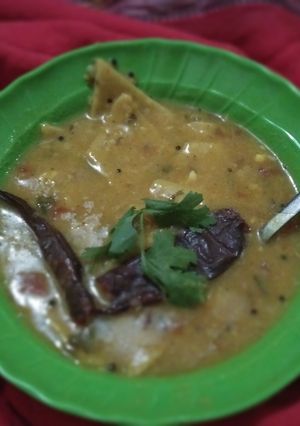 दाल ढोकली (dal dhokali recipe in marathi) रेसिपी चे मुख्य फोटो