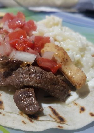Una foto de Fajitas