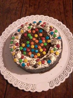 Una foto de Torta volcan de Chocolate