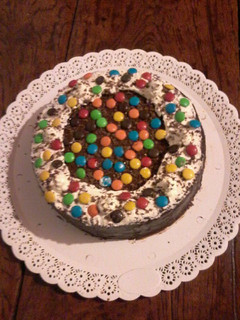 Una foto de Torta volcan de Chocolate