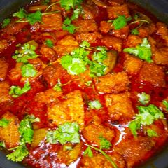Aloo parwal besan curry A picture of Aloo parwal besan curry.