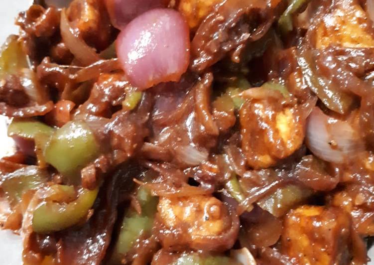 Recipe of Super Quick Homemade Chilli paneer