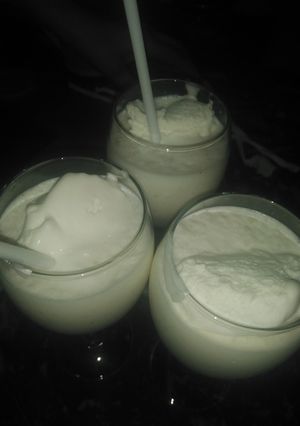 A picture of Vanilla shake.