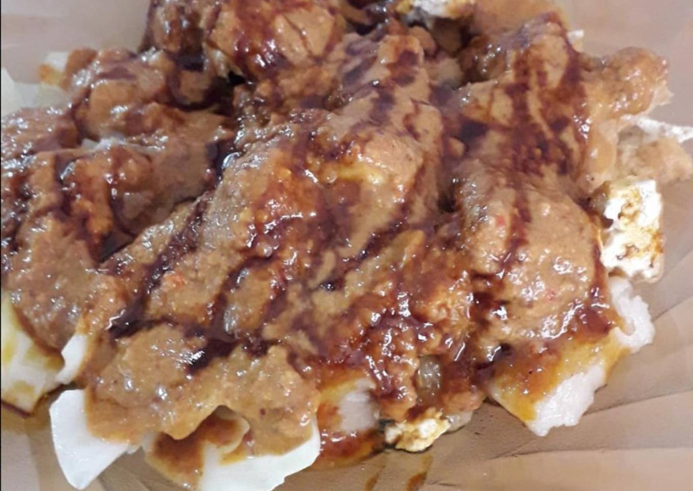 Bumbu kacang siomay, batagor