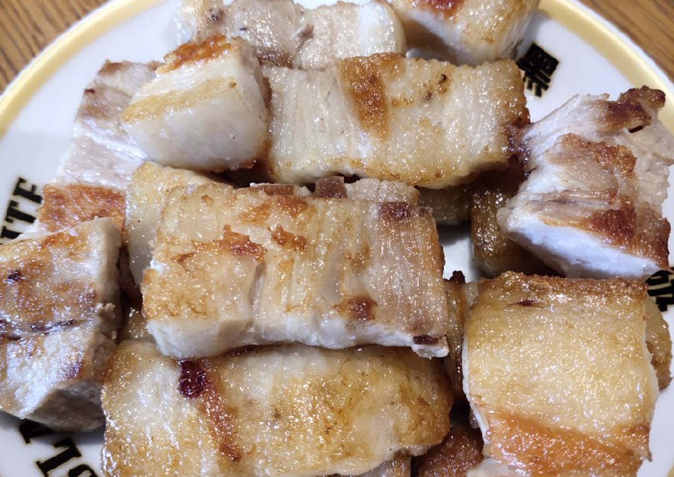Pan Fried Pork Belly