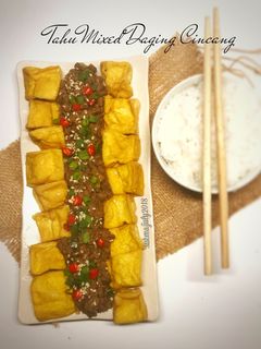 Foto resep Tahu Mixed Daging Cincang