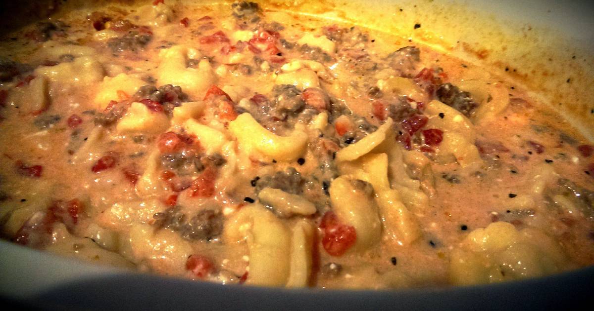 Crock Pot Sausage & Cheese Tortellini Recipe by Erica - Cookpad