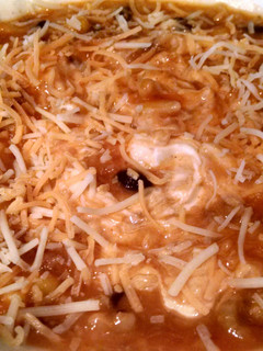 A picture of "Taco Night" Soup.