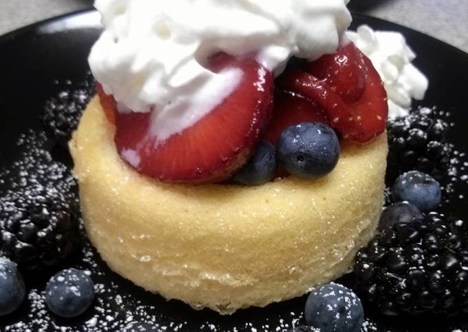 Recipe of Super Quick Homemade AWESOME Berry Shortcakes