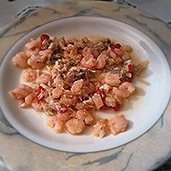 Spicy baby shrimp A picture of Spicy baby shrimp.