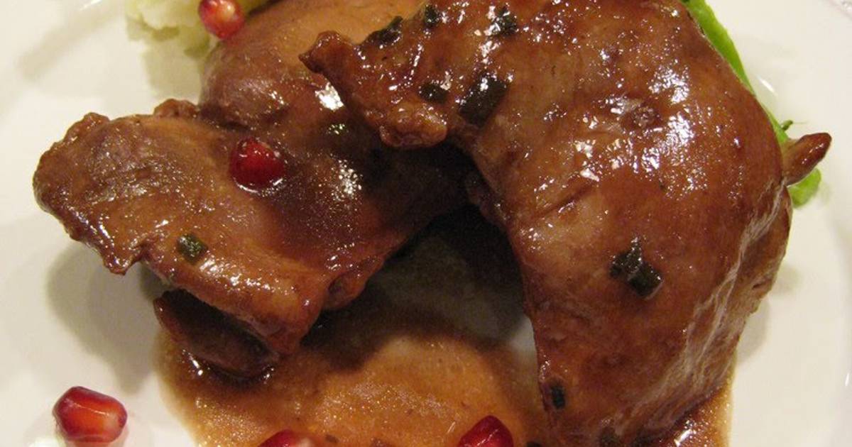 Sautéed Chicken with Pomegranate and Balsamic Vinegar Sauce Recipe by cookpad.japan Cookpad