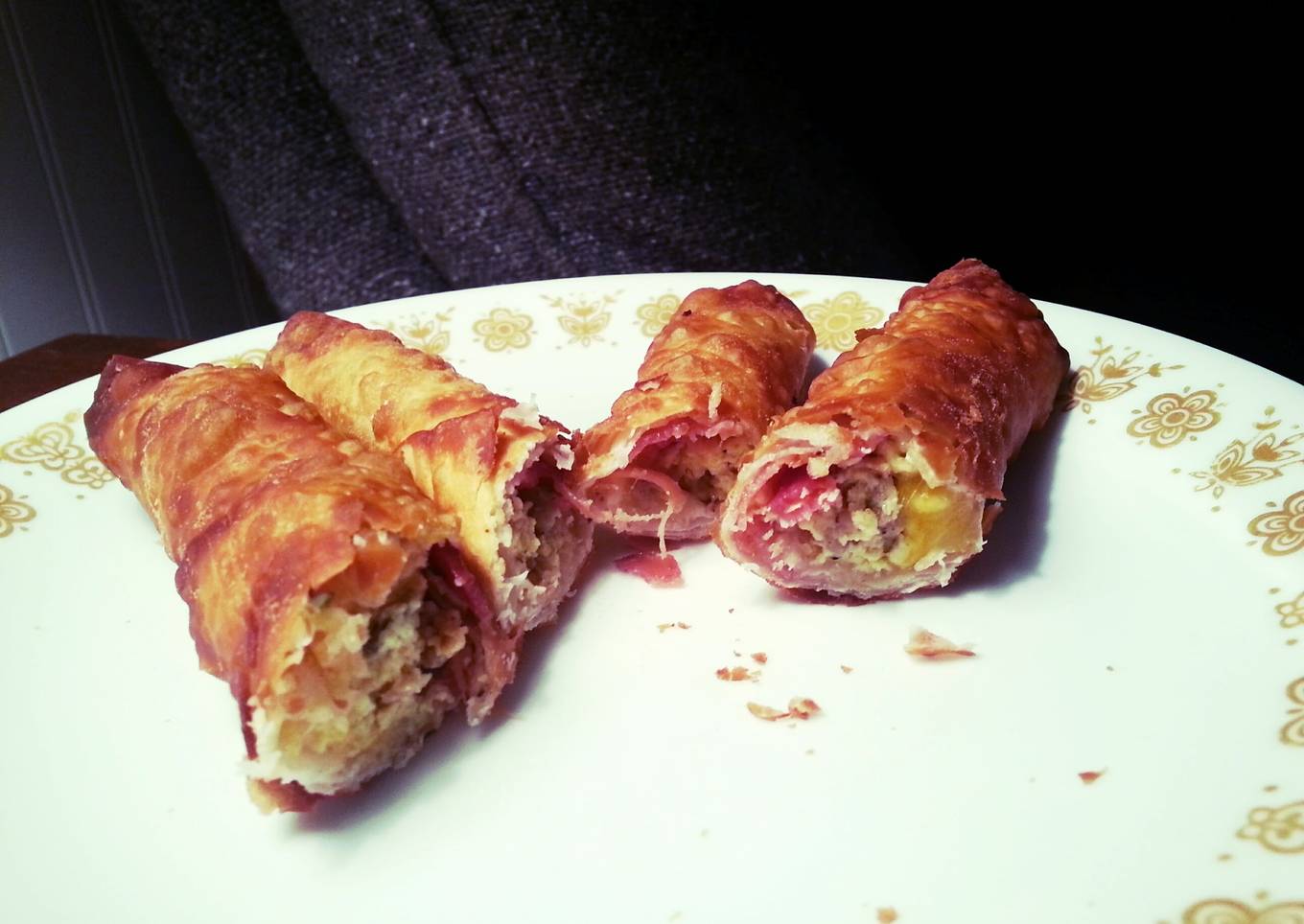 breakfast egg rolls