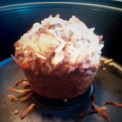 A picture of Chocolate Coconut Oatmeal Muffins.