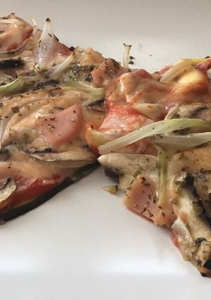 Foto principal de Pizza con base de calabacín