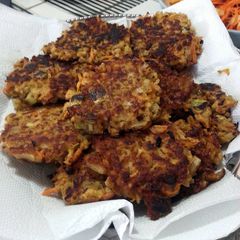 A picture of Zucchini Fritters.
