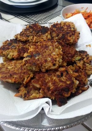 A picture of Zucchini Fritters.