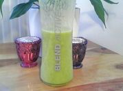 A picture of blender green juice