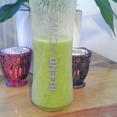 A picture of Fruity Green Juice.