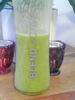 A picture of Fruity Green Juice.