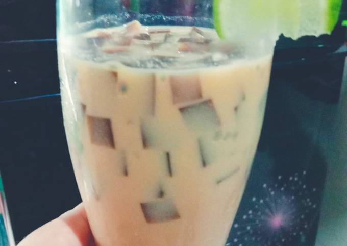 Recipe: Yummy Es kopi cincau