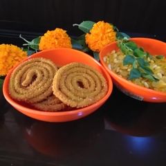 A picture of Chakli.